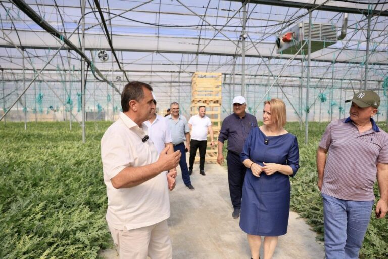 Shoqëria e Bashkëpunimit Bujqësor “Grames”, ministrja Denaj: Model i bujqësisë së integruar