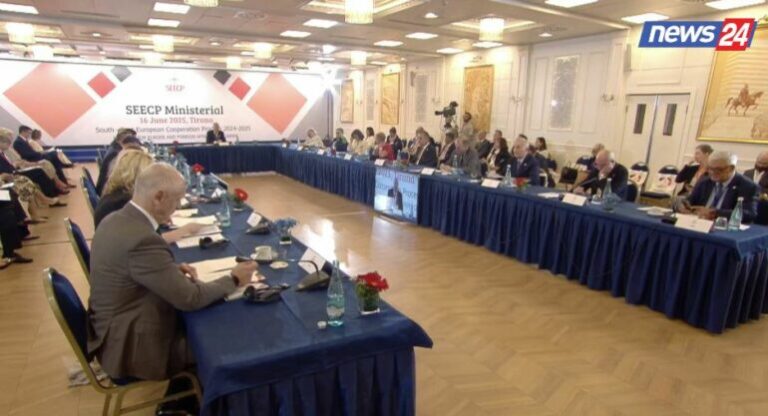 Ministri Hasani në Ministerialin e SEECP: Zgjerimi i BE, investim strategjik për paqen në Europë