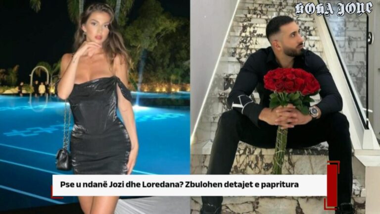 Pse u ndanë Jozi dhe Loredana? Zbulohen detajet e papritura