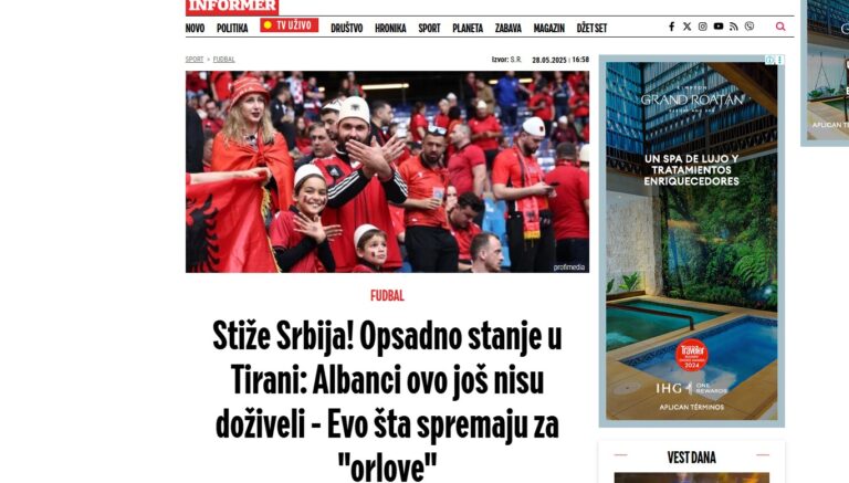 Serbët i gëzohen masave ekstreme në Shqipëri: “As mizat nuk do të lejohen të kalojnë!”