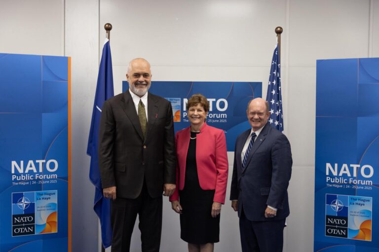 Rama takon senatorët e grupit vëzhgues për NATO-n në Senatin Amerikan (FOTO)