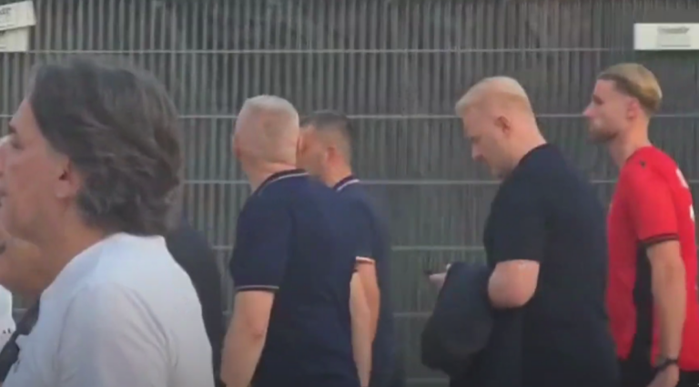 Drejtori i ri sportiv i Milanit, Igli Tare në stadium për ekipin kuqezi