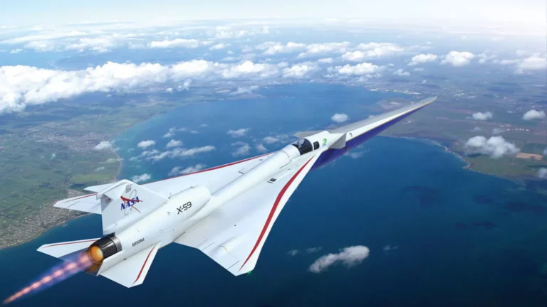 NASA hap një kapitull të ri në historinë e fluturimit, avioni supersonik X‑59 merr jetë në testet e para të lëvizjes me fuqinë e vet