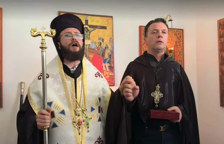 Kisha Ortodokse Autoqefale e Kosovës nderon Laert Vasilin me titullin “Kalorës i Shën Kostandin Dardanasit”