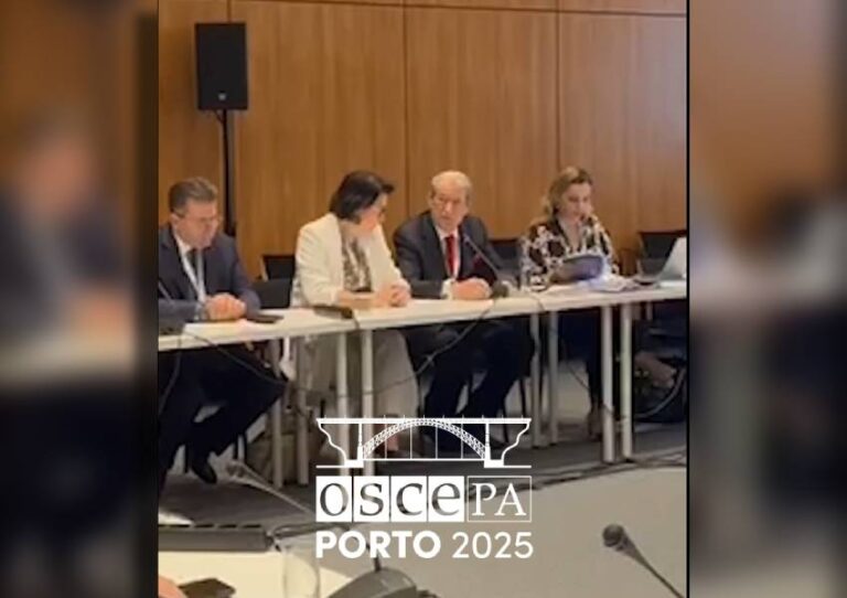 Deputetja Vokshi denoncon në Asamblenë e OSBE: U kërcënova me vajzën time në ditën e zgjedhjeve