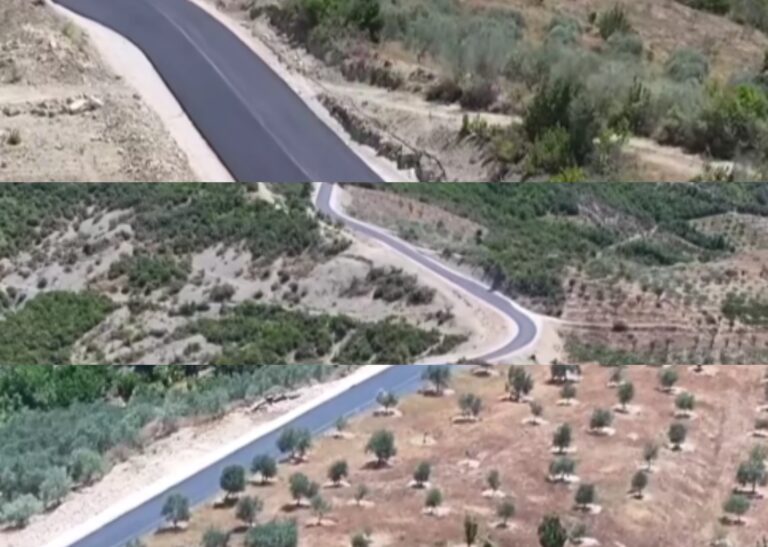Rama ndan pamje nga rruga e re Berat-Ballaban: Secili turist që ka parë qytetin, e ka më të lehtë rrugën drejt Jugut