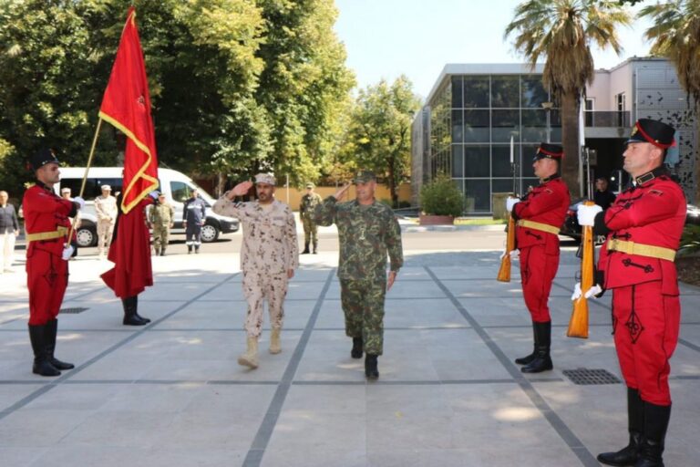 Shuarja e zjarreve, Kingji pret komandantin e Komandës së Bashkuar Operacionale të EBA
