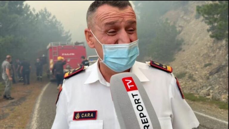 Vatra në Fushë Arrëz, Cara: Era e ka nxjerrë situatën jashtë kontrollit, duhet ndërhyrje nga ajri