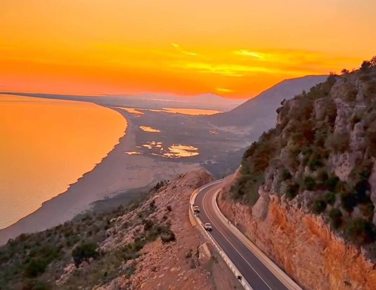 Perëndimi si pikturë, Rama poston foton: Rruga panoramike Shëngjin-Velipojë