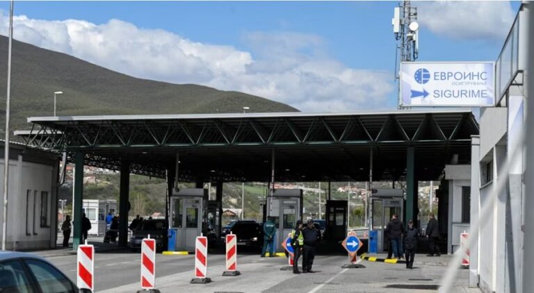 Mbyllet kufiri Kosovë-Maqedoni e Veriut