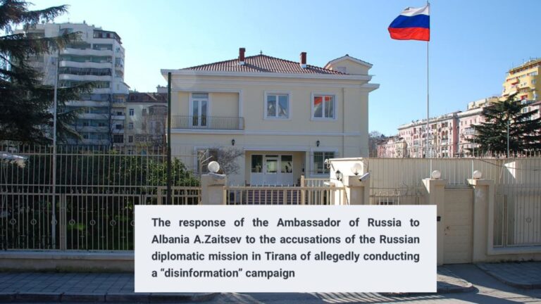 Raporti i Kremlinit: Autoritetet shqiptare rusofobe, zyrtari që “shqetësoi” ambasadën ruse në Tiranë