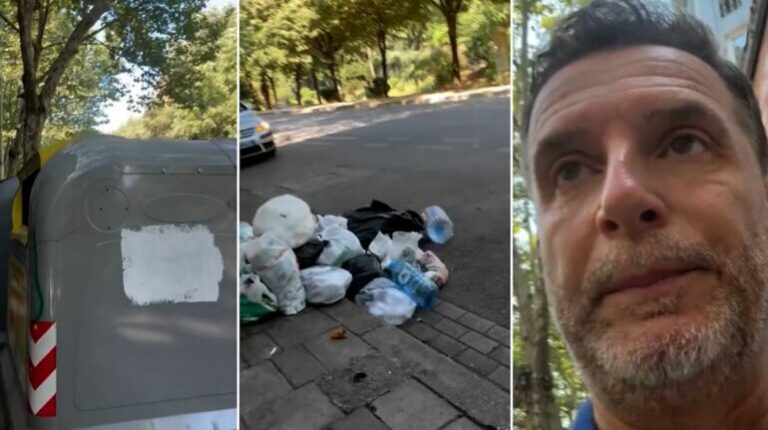Mbeturinat në mes të rrugës, Braçe: Nuk zgjidhet bllokimi i korsisë së re të emergjencës në këtë mënyrë