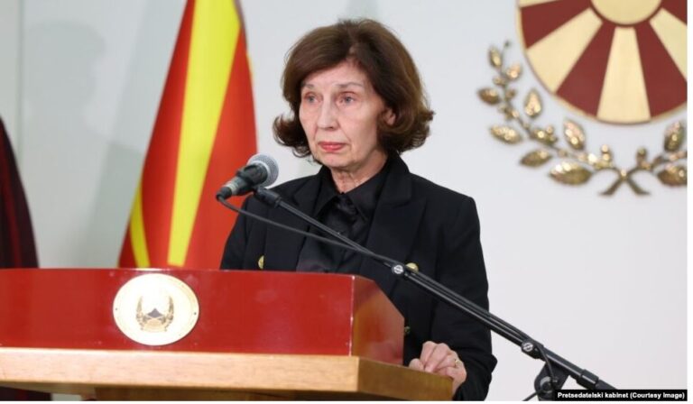Presidentja maqedonase pas thirrjeve antishqiptare: Turpi bie mbi të gjithë ne