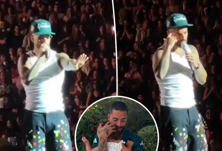 Fëmija1-vjeç me nënën në koncert, Maluma ndërpret performancën: Po e tund sikur të ishte lodër