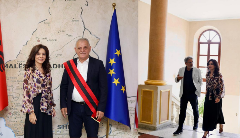 Kryeparlamentarja Spiropali takime me kryebashkiakun e Shkodrës dhe të Malësisë së Madhe
