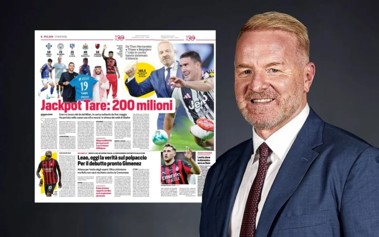 “Jackpot Tare”, Milani thyen rekorde me shitjet nën drejtimin e shqiptarit