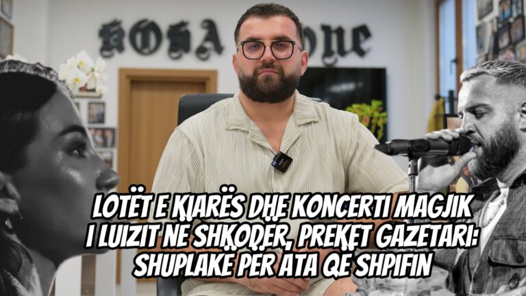 Lotët e Kiarës dhe koncerti shpirtëror i Luizit, preket gazetari: Shuplakë për ata që shpifin