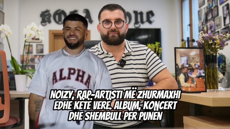 Noizy, rap-artisti më zhurmaxhi edhe këtë verë. Album, koncert, full clube dhe shembull për Punën