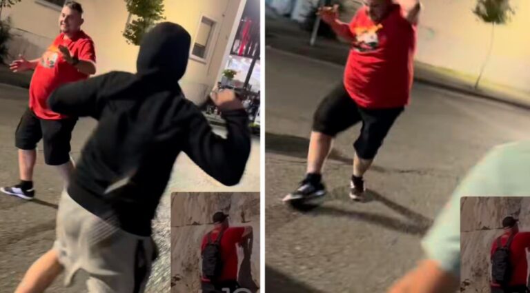 Përdhosi simbolet tona Kombëtare, tifozët shqiptarë marrin hak ndaj polakut (VIDEO)