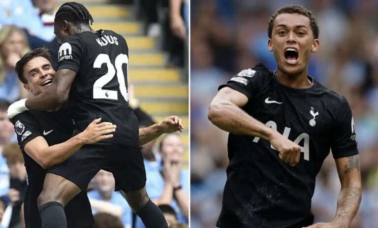 Tottenhami në super formë, i shkakton humbjen e parë Manchester City-it