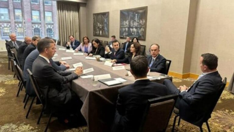 Begaj, Osmani dhe Spiropali marrin pjesë në një takim të drejtuar nga Grenell