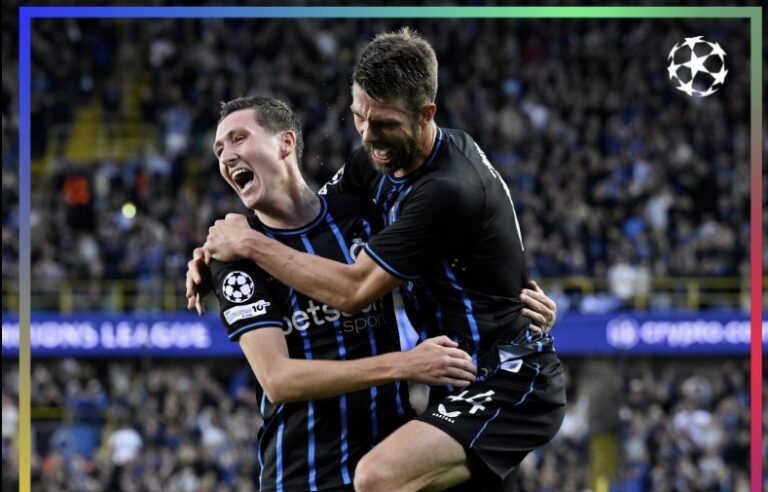 Champions/ Brugge fiton me “poker” ndaj Monacos, Copenhagen ndal “Aspirinat”