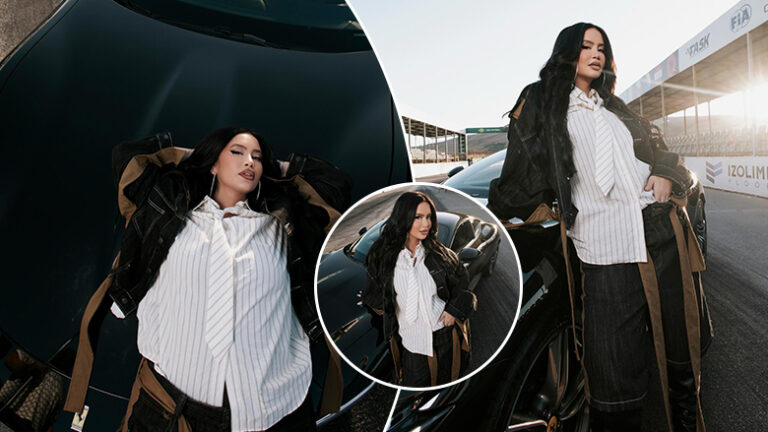 FOTO/ Dafina Zeqiri merr një Ferrari luksoz: Amësia më bëri edhe më të fortë