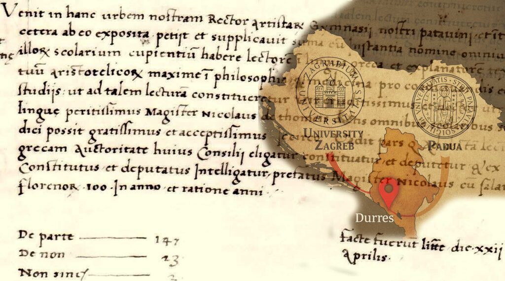 Gjon Durrsaku dhe Leonik Nikollë Tomeu, dy figura që ndriçuan horizontin e dijes europiane të shek. XIV dhe XV - Albert Vataj