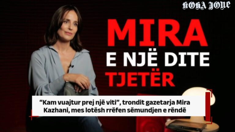 “Kam vuajtur prej një viti”, trondit Mira Kazhani, mes lotësh rrëfen betejën me kancerin e gjirit