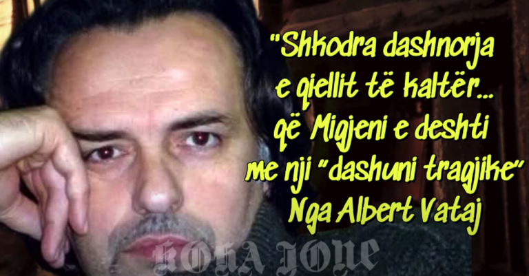 “Shkodra dashnorja e qiellit të kaltër… që Migjeni e deshti me nji “dashuni tragjike”