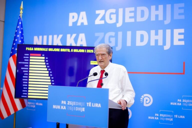 Statistikat e Eurostat, Berisha: Rroga minimale nuk rritet. Narko-eurot e shkatërruan ekonominë familjare