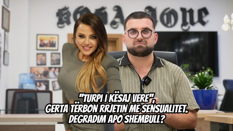 ”Turpi i kësaj vere”, Gerta tërbon rrjetin me sensualitet. Degradim apo shembull?