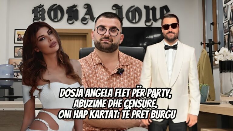 Dosja Angela flet për party, abuzime dhe çensurë. Oni hap kartat: Të pret burgu