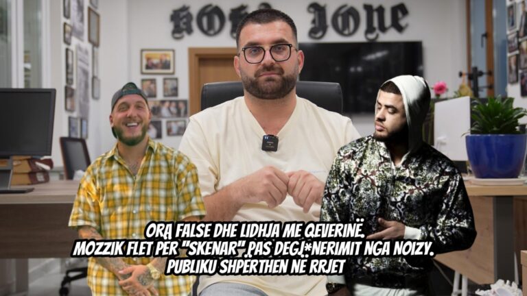 Ora false dhe lidhja me qeverinë. Mozzik flet për ”skenar” pas degj*nerimit nga Noizy