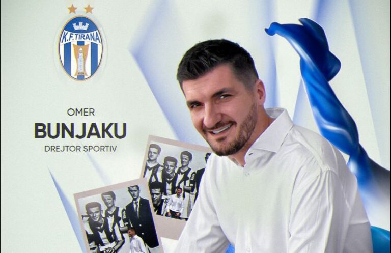 Tirana prezanton drejtorin e ri sportiv, Omer Bunjaku