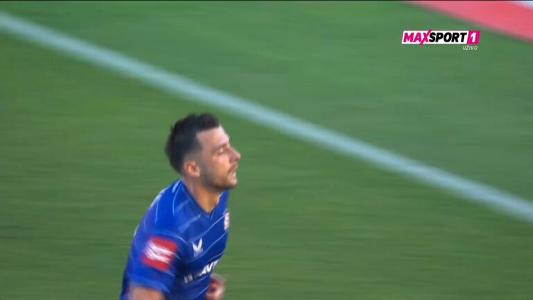 Arbër Hoxha shënon gol spektakolar në derbin e zjarrtë në Kroaci (VIDEO)