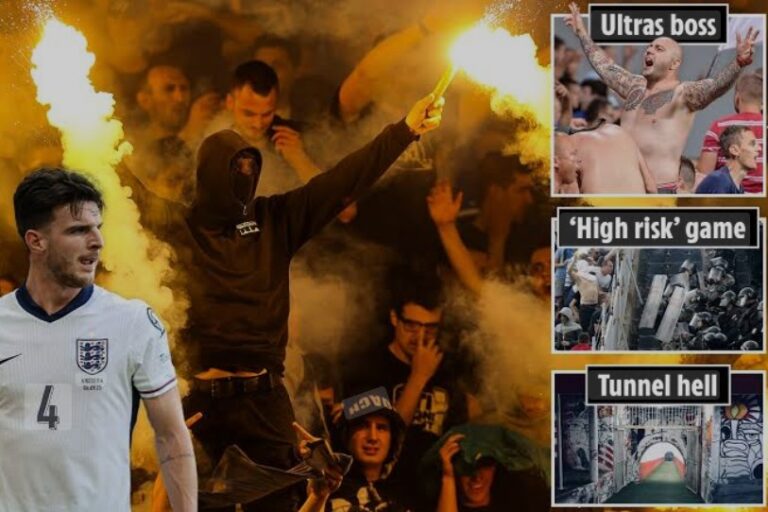 “The Sun”/ Anglia ndeshje me rrezikshmëri të lartë ndaj Serbisë, rrezik nga huliganët racistë