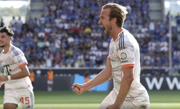 Bayerni triumfon ndaj Hoffenheim, Kane dhuron spektakël me tripletë