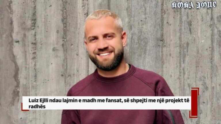 Luiz Ejlli ndau lajmin e madh me fansat, së shpejti me një projekt të radhës