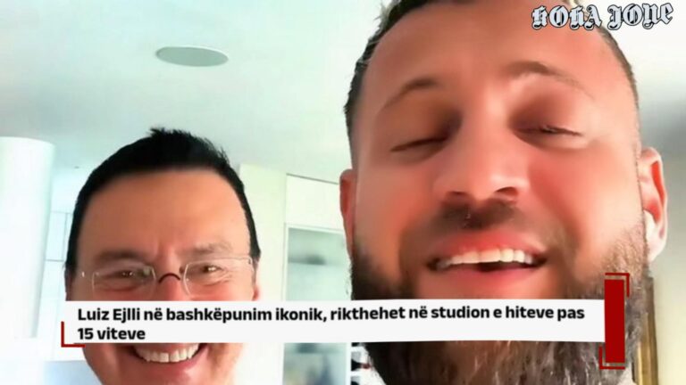 Luiz Ejlli në bashkëpunim ikonik, rikthehet në studion e hiteve pas 15 viteve