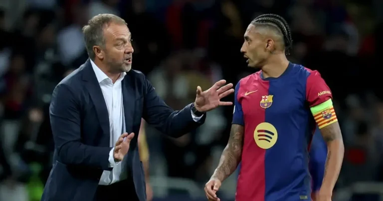 Shkoi me vonesë në stërvitje, Flick e lë në stol yllin e Barcelonës