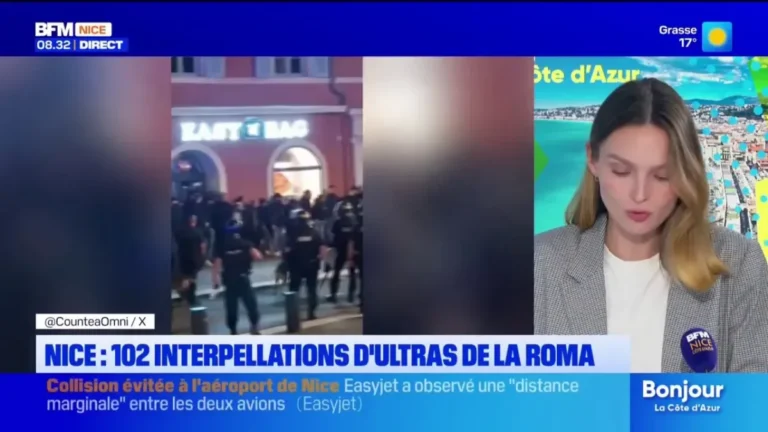 Përplasje të dhunshme në Nice para ndeshjes, arrestohen 102 tifozë të Romës
