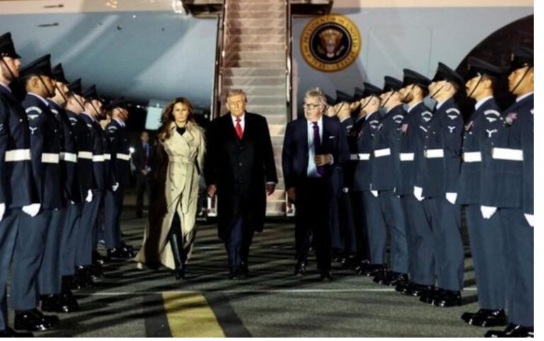 Presidenti i SHBA Donald Trump dhe Melanie, vizitë shtetërore në Britaninë e Madhe (FOTO)