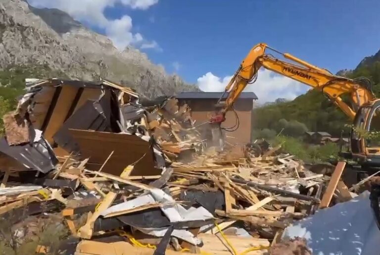 Vijon aksioni i IKMT në Valbonë, 16 objekte do të prishen nga vetë banorët