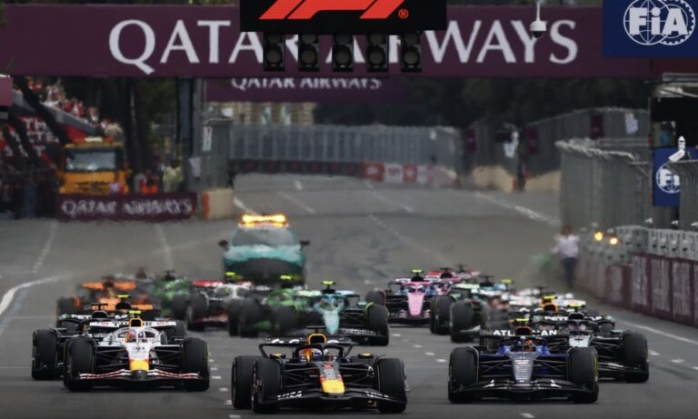 Formula 1/ Verstappen triumfon në Baku, Russell dhe Sainz në podium
