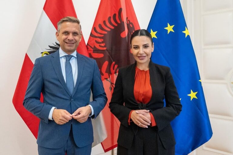 Zv/kryeministrja Balluku në Austri, diskutime për investime në energji dhe turizëm