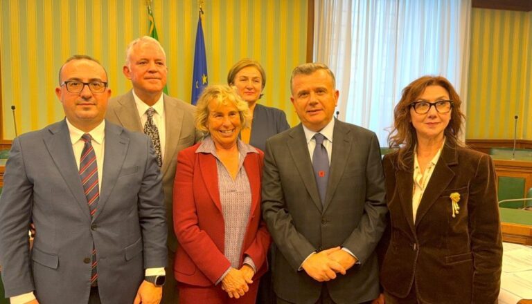 Kreu i grupit të PS, Balla takim në Senatin italian: Vlerësojmë mbështetjen e Italisë në rrugëtimin drejt BE-së
