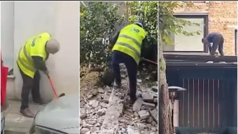 Lirimi i hapësirave publike, Rama poston pamjet nga një tjetër aksion: Vijojmë