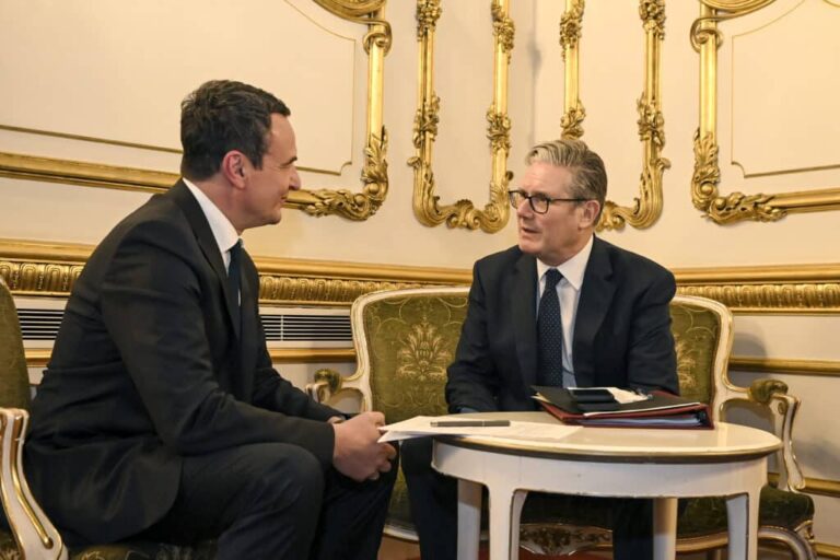 Kurti takon Starmer: Britania, rol kyç në sigurinë e rajonit