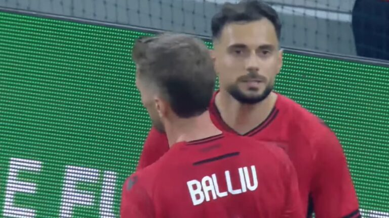 Spektakël kuqezi, aksion shumë i bukur i Shqipërisë që finalizohet në ndeshjen 4-1